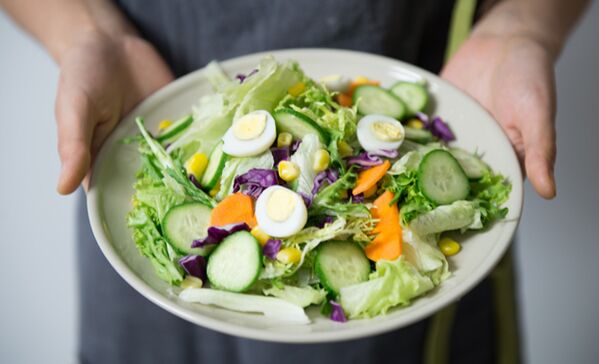 vegetable salad to increase potency