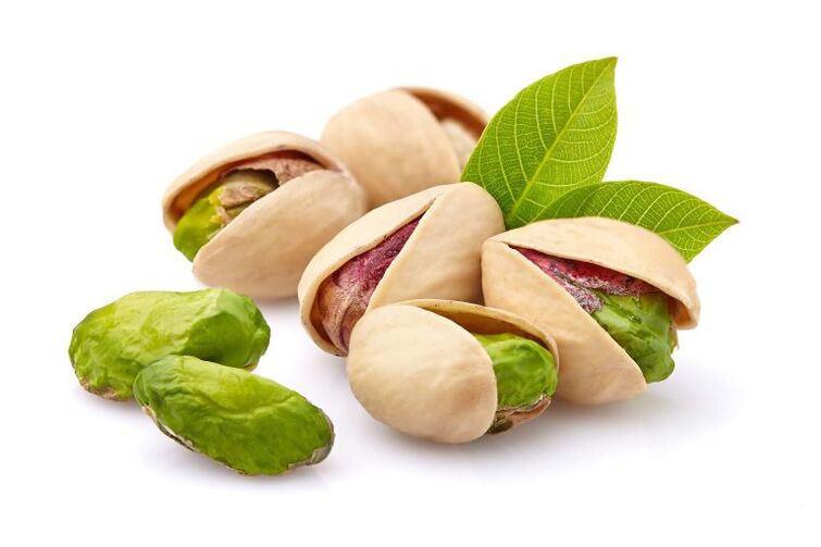 Pistachios increase sexual desire and brightness of orgasm in a man