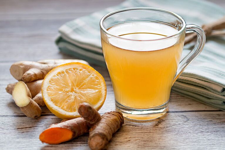 Ginger tea - a healing drink that increases potency in the diet of a man